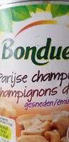 Mängden socker i Champignons de Paris