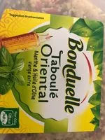 Mängden socker i Taboulé oriental