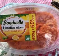 Mängden socker i Carottes Râpées au Citron de Sicile