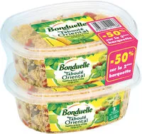 Mängden socker i Taboulé Oriental Menthe et Huile d'Olive vierge extra
