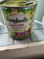 Mängden socker i Bonduelle doperwtjes