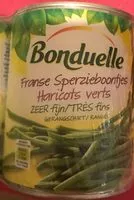 Mängden socker i Haricots verts tres fins