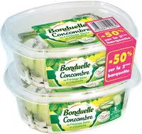 Mängden socker i Salade de concombres au fromage blanc