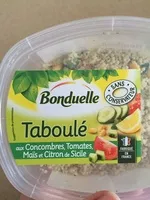 Mängden socker i Taboulé