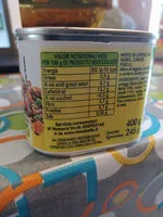 Mängden socker i Bonduelle insiemi gustosi lenticchie, farro, carote e piselli