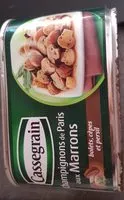 Mängden socker i Champignons de Paris aux Marrons