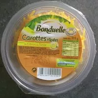 Mängden socker i Carottes râpées au citron de Sicile