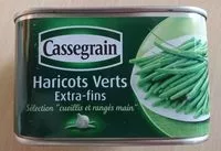 Mängden socker i Haricots verts extra-fin