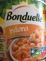 Mängden socker i Bonduelle Curry Bohnen, 430 g