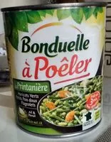 Mängden socker i Bonduelle à Poêler : La Printanière