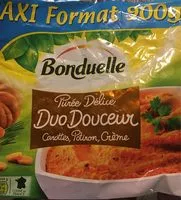 Mängden socker i Puree delice carotte potiron