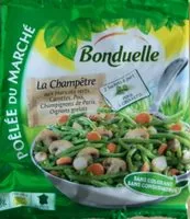 Mängden socker i Poêlée La Champêtre - Haricots verts, Carottes, Pois