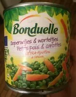 Mängden socker i Petits pois et carottes extra fins