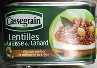 Mängden socker i Lentilles cuisinées façon sud ouest