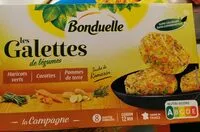 Mängden socker i Galettes de légumes La Campagne