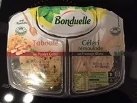 Mängden socker i Duo de Céleri rémoulade au Fromage Blanc et Taboulé au Poulet Grillé