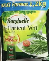Mängden socker i Le haricot vert extra fin précuit vapeur (maxi format)