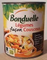 Mängden socker i Légumes façon couscous