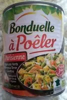 Mängden socker i Mélange de Légumes À Poêler La Parisienne