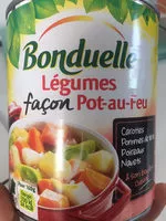 Mängden socker i Légumes Façon Pot-au-Feu