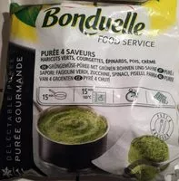 Mängden socker i Purée 4 saveurs
