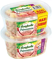 Mängden socker i Piemontaise au jambon et a la tomate fraiche
