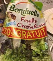 Mängden socker i Feuille de chêne rouge 125g + 30%
