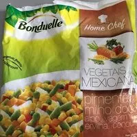 Mängden socker i Vegetais à Mexicana