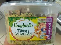 Mängden socker i Taboulé au poulet rôti