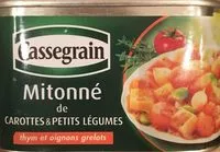 Mängden socker i Mitonné de carottes et petits légumes