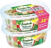Mängden socker i Taboulé à la libanaise