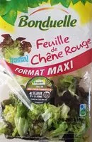 Mängden socker i Feuille de Chêne Rouge