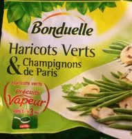 Mängden socker i Haricots verts et champignons de Paris