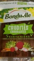 Mängden socker i Crudités Croquantes - La Printanière