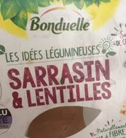 Mängden socker i Sarrasin & lentilles