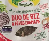 Mängden socker i Duo de riz et fèves edamame - Bonduelle