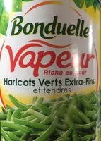 Mängden socker i Haricots verts Extra-Fins