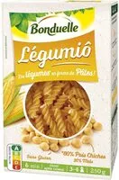 Mängden socker i Légumiô - Pois Chiches et Maïs en Fusilli