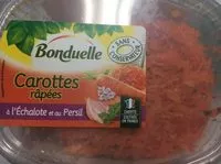 Mängden socker i Carottes Râpées à l'échalote et au persil