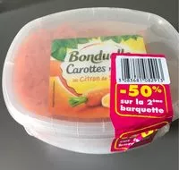 Mängden socker i Carottes Râpées au Citron de Sicile