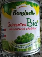 Mängden socker i Petit pois Bio sans sucre ajouté