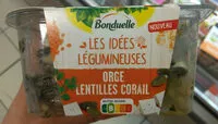 Mängden socker i Orge & Lentilles Corail sauce à la coriandre