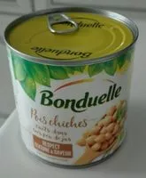 Mängden socker i Pois Chiches cuits dans très peu de jus