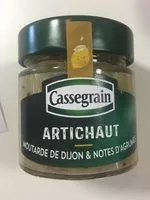 Mängden socker i Artichaut - Moutarde de Dijon