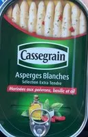 Mängden socker i Asperges blanches marinées
