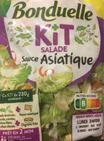 Mängden socker i Kit Salade - Sauce Asiatique