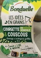 Mängden socker i Taboulé Courgettes & Fromage sauce à la menthe