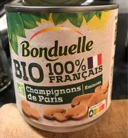 Mängden socker i Champignons de Paris émincés Bio