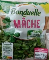 Mängden socker i Mâche sans résidu de pesticides