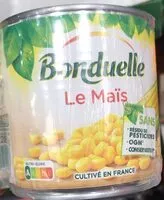 Mängden socker i Maïs sans résidu de pesticides